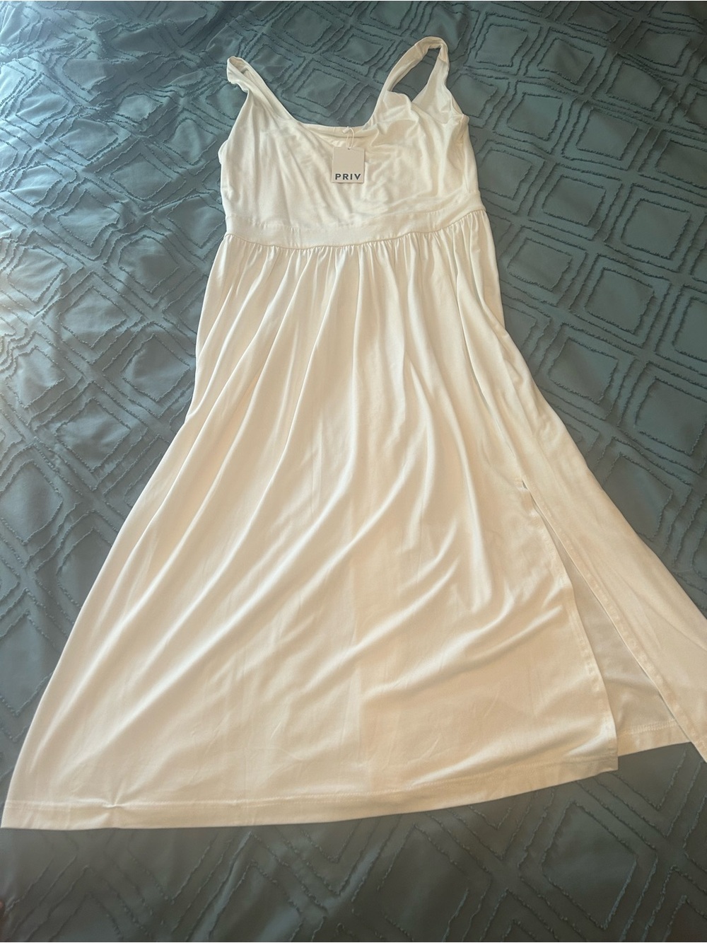 PRIV White Midi Dress - XL New with tags!